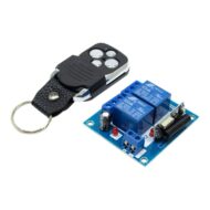 فرستنده گیرنده 2 کاناله صنعتی 433MHZ رادیویی با ریموت کد لرن ایرانیک
