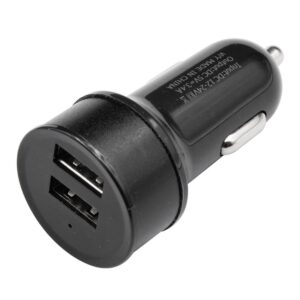 شارژر فندکي 5 ولت 2.4 آمپر با دو خروجي USB