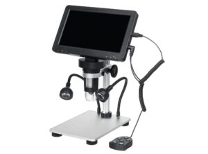 میکروسکوپ دیجیتال پرتابل 1200X مدل DM9 با نمایشگر 7 اینچی