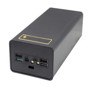 کیس پاوربانک 24 سلولی 80000mAh  با ورودی Micro - Type-C - Lightning و چهار خروجی USB مدل C24-PD