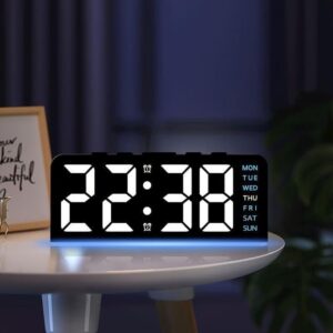 ساعت LED دیجیتالی رومیزی بک لایت دار مدل 83