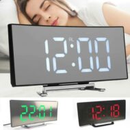 ساعت دیجیتال رومیزی زنگدار آینه ای مدل DT-6507